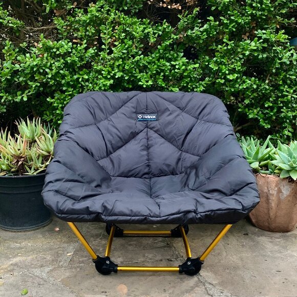 Helinox Ultralight Ground Chair and Down Seat Warmer - Picture 10 of 11